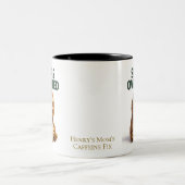 Sleep Is Overrated – Funny New Parent Mug (Centre)
