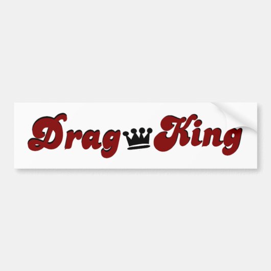 Sleep King Bumpersticker (Voorkant)