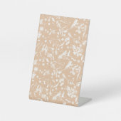Sleep naar boven naar beneden Ontwerp hier uw eige Reclamebord Met Voetstuk (Voorkant)