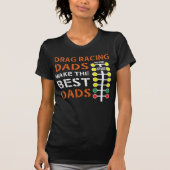 Sleep Pap Mechanic Dragster papa Racer T-shirt (Voorkant)