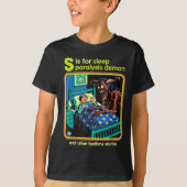 Sleep Paralysis Demon Sarcastic Retro Funny Adult T-shirt (Voorkant)