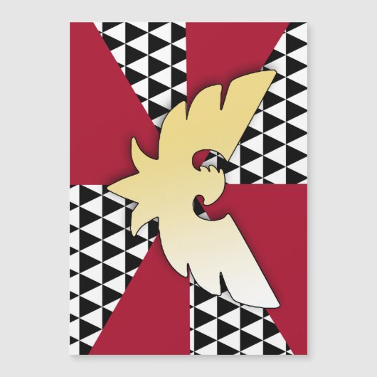 Sleep Pride vlag Magnetische Uitnodiging (Voorkant)