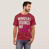 Sleep Queens Mimosas Brunch Shirt (Voorkant volledig)