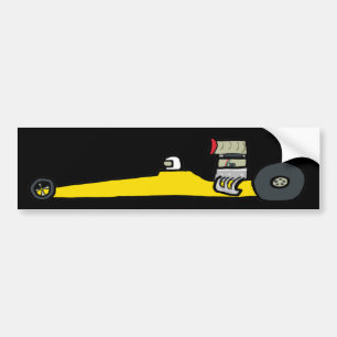 Sleep Racen Bumpersticker