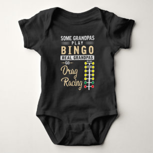 Sleep raceopa Mechanic Dragster Grandfather Romper