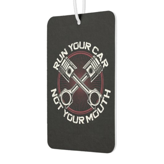 Sleep Racing Race Car Run uw auto niet uw Luchtverfrisser (Links)