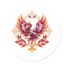 SLEEP TOKEN Phoenix Embleem