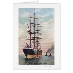 Sleepboten Een schip naar Zee slepen