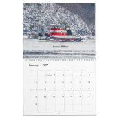 Sleepboten op de Hudson River Running Light 2024 Kalender (Feb 2027)