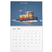 Sleepboten op de Hudson River Running Light 2024 Kalender (Mar 2027)