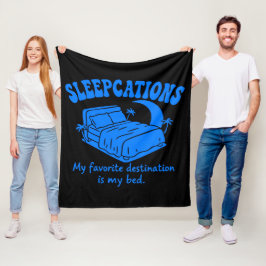 Sleepcations Fleece Deken
