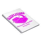Sleepcations Notitieboek (Rechterzijde)