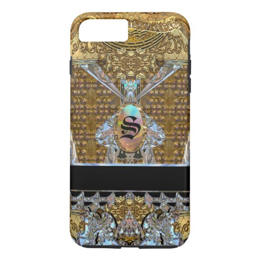 Sleepdazer  monogram Case-Mate iPhone case (Achterkant)