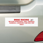 sleepering bumpersticker (Op auto)