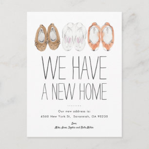 Sleepers We hebben een nieuwe home moving aankondi Briefkaart