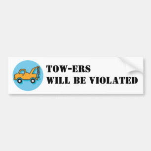 Sleepers worden geschonden Bumpersticker
