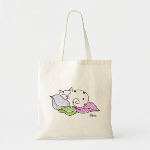 Sleepig Kat Tote Bag