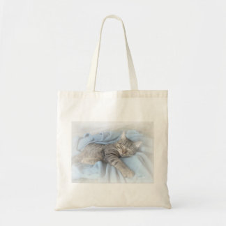 Sleepig Kat Tote Bag