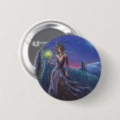 Sleeping Beauty-Button voor Button (Voorkant /achterkant)
