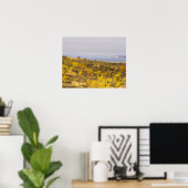 "SLEEPING BEER DUNES AGLOW MET GOLDEN VEGETATION" POSTER (Thuiskantoor)