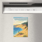 Sleeping Beer Dunes Michigan Reizen Magneet (Insitu (Vaatwasser))