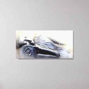 Sleeping Buddha II Canvas Afdruk
