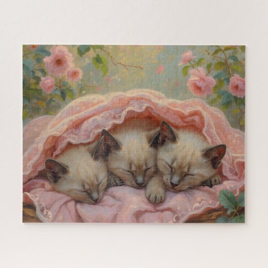 Sleeping Cats  Legpuzzel (Horizontaal)