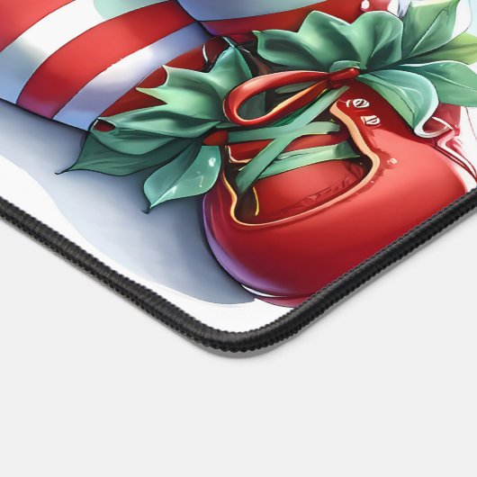 Sleeping Christmas Elf with Calico Kitten Bureaumat (Hoek)