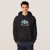 Sleeping Dolphin Good At Naps Napping Dolphin Paja Hoodie (Voorkant volledig)