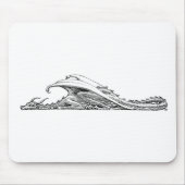Sleeping Dragon Mousepad Muismat (Voorkant)