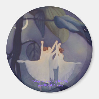 "Sleeping Fairies" van Blue Sky Magneet