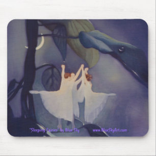 "Sleeping Fairies" van Blue Sky mousepad Muismat