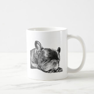 Sleeping French Bulldog mok