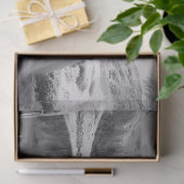 Sleeping Highland Koe zwart-wit decoupage Tissuepapier (Geschenk)