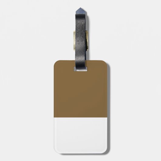 Sleeping Kitten Bagagelabel (Achterkant verticaal)