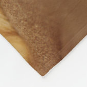 Sleeping Kitten Fleece Deken (Hoek)