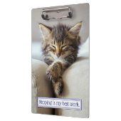 Sleeping Kitten Klembord (Links)