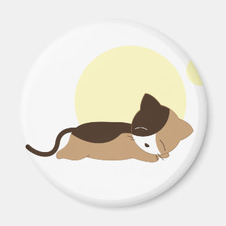 Sleeping Kitten Magneet