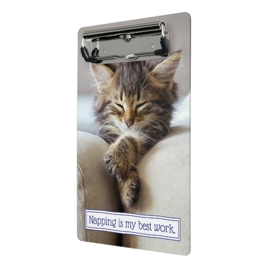 Sleeping Kitten Mini Klembord (Angled2)