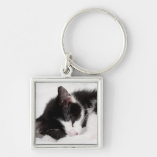 Sleeping Kitten Sleutelhanger