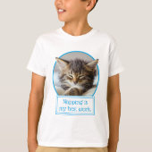 Sleeping Kitten T-shirt (Voorkant)