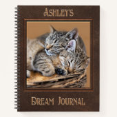 Sleeping Kittens mignonne Dream Journal (Devant)