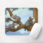 Sleeping Koala Mousepad Muismat (Met muis)