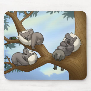 Sleeping Koala Mousepad Muismat