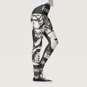 Sleeping Shepherdess Franz Marc Abstract Leggings (Rechts)