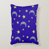 Sleeping Sky Stof - blauw Accent Kussen (Voorkant(Verticaal))