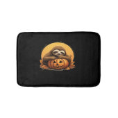 Sleeping Sloth en Halloween Pumpkin Classic T-Shi Badmat (Voorkant)
