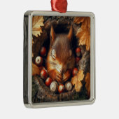Sleeping Squirrel Ornament (Rechts)