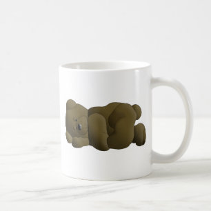 Sleeping Teddy Bear Cartoon Koffiemok