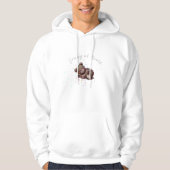 Sleeping Teddy Bear Hoodie (Voorkant)